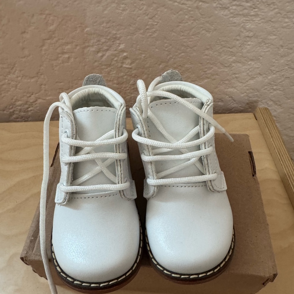 Classic White Kids Boots